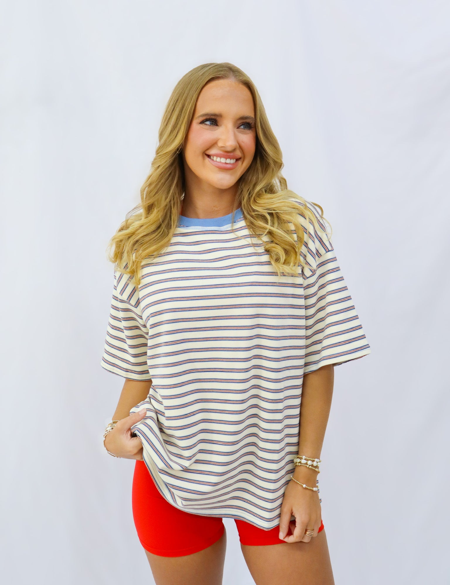 Striped Basic Tee