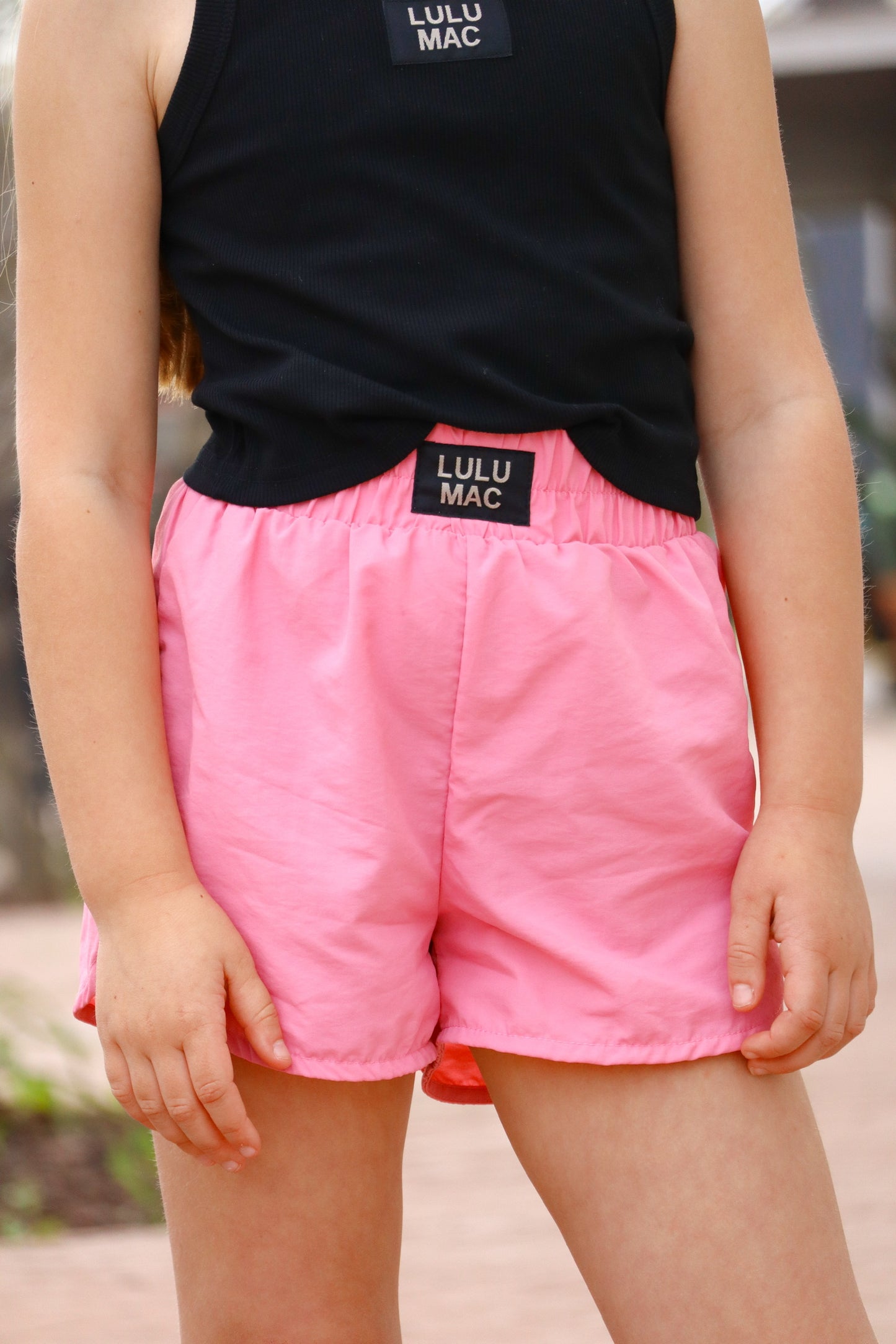Lulu Mac- Kids Bubblegum Shorts