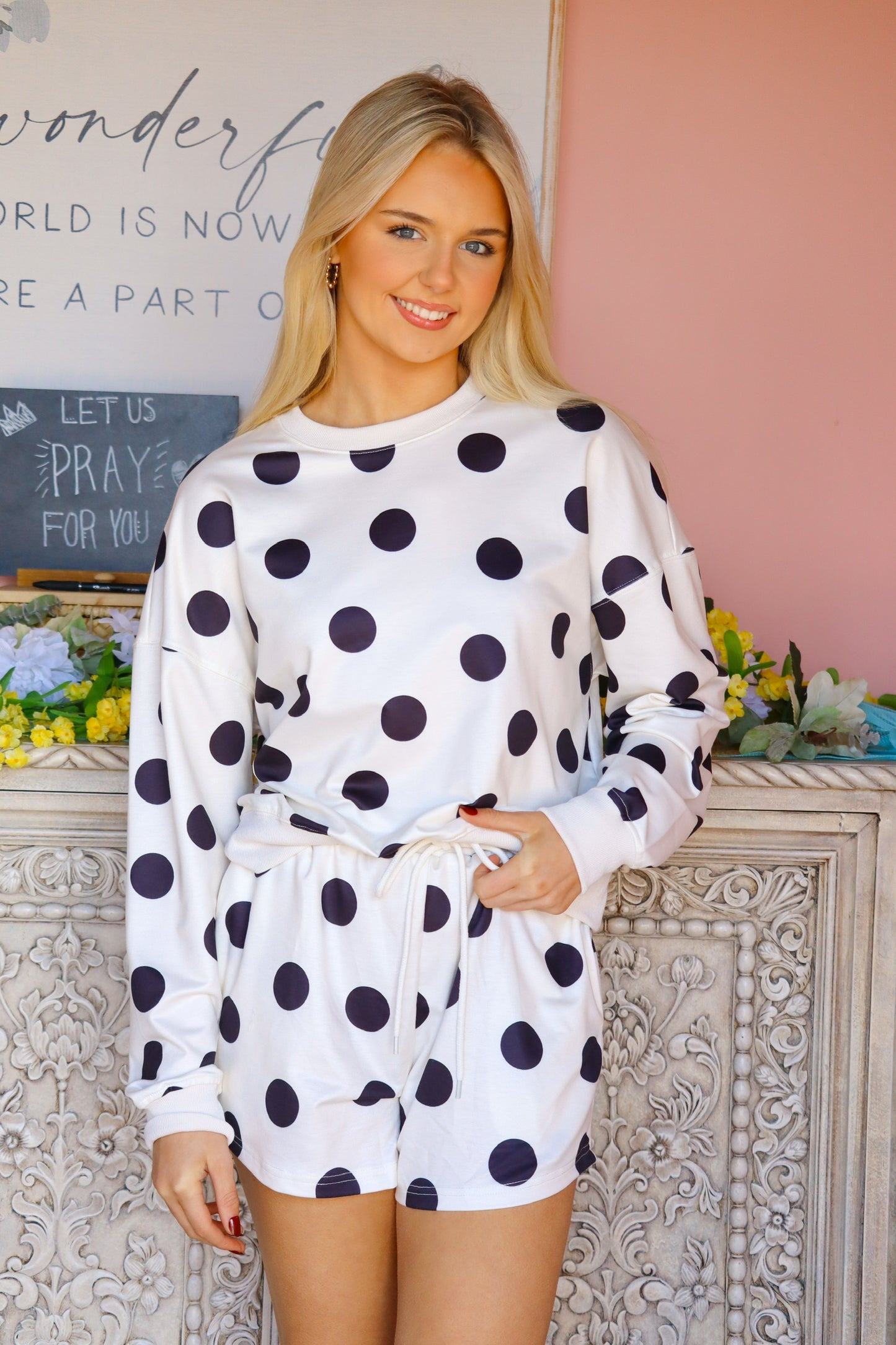 Polka Dot Sweatset