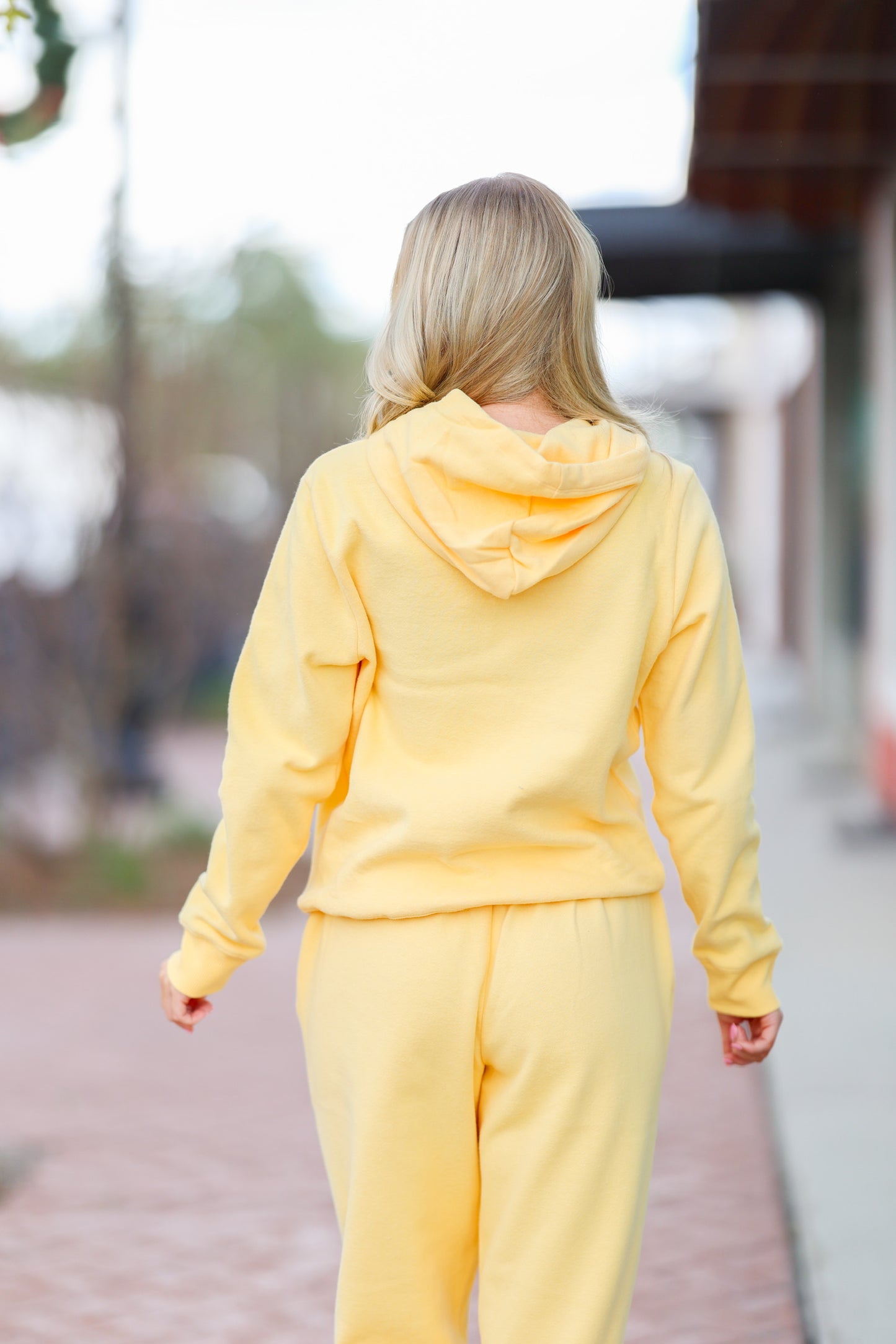 Butter Yellow Hoodie