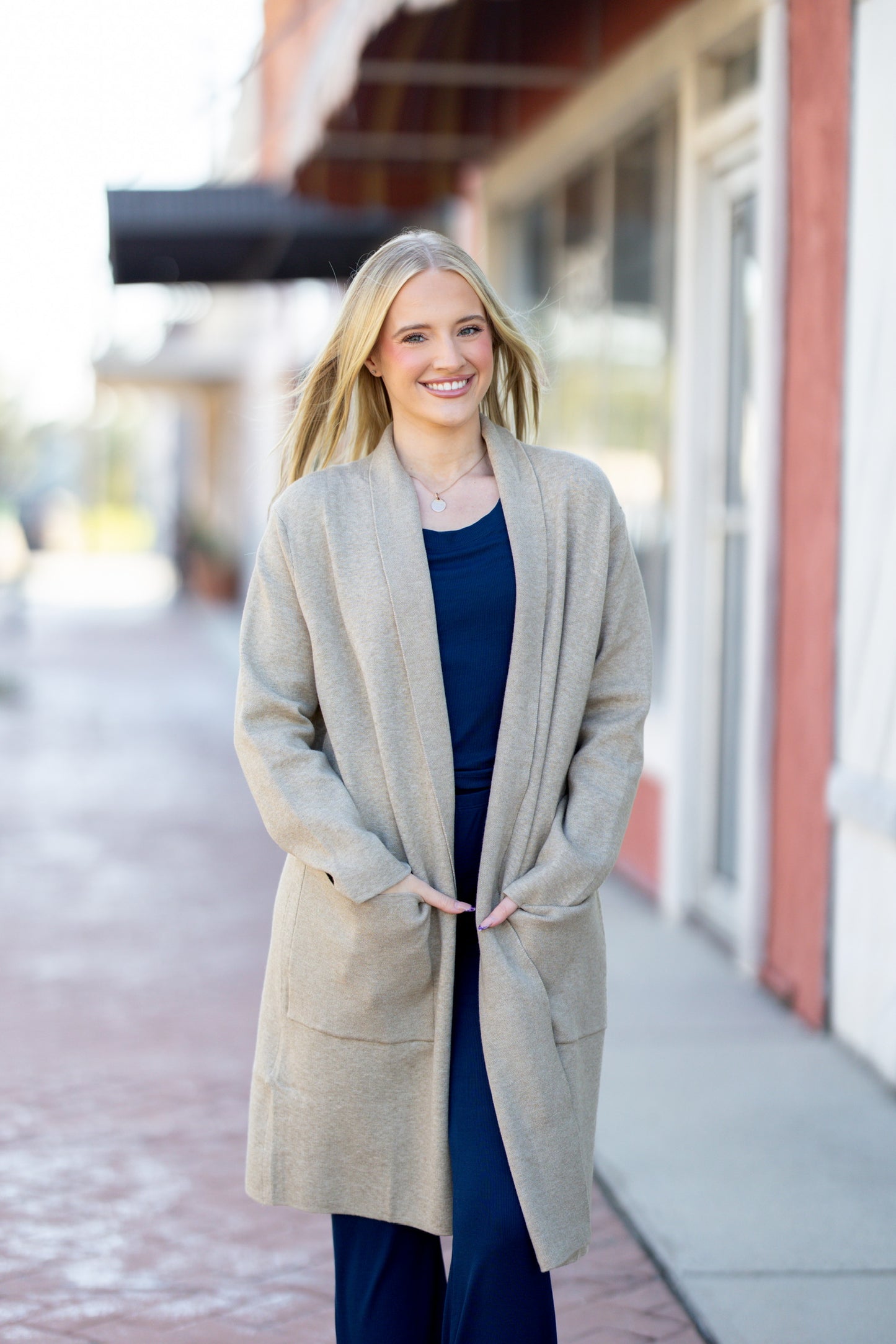 oatmeal cardigan