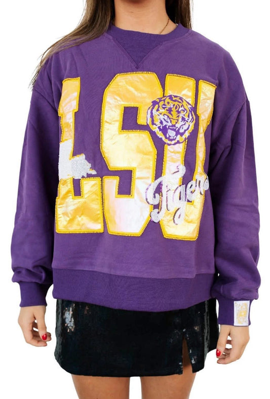 QOS LSU Game Day Sweatshirt