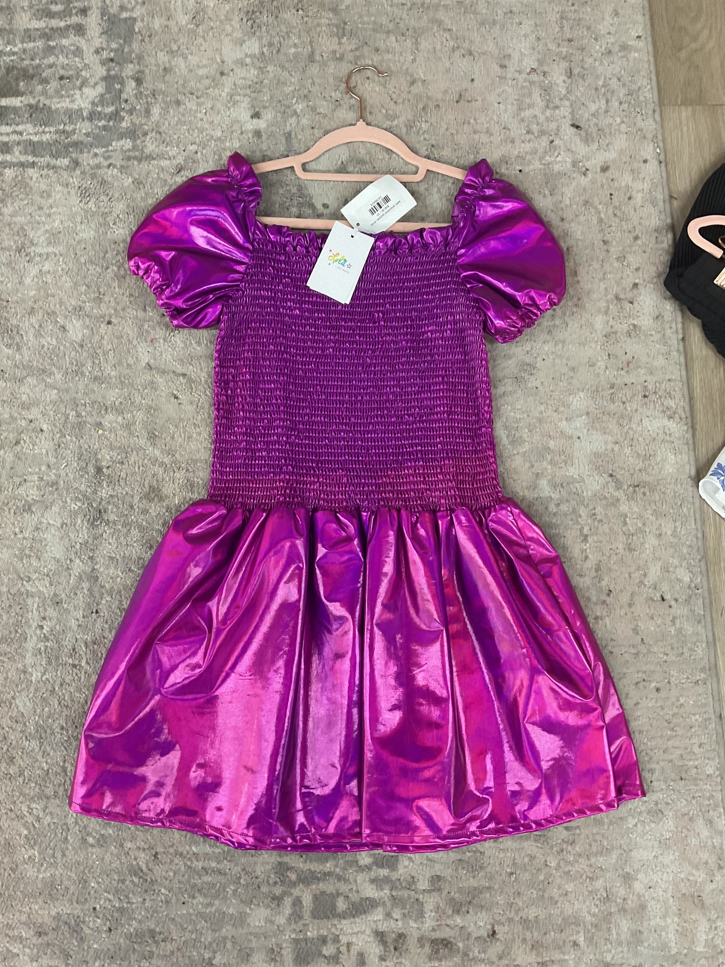 Kids purple dress