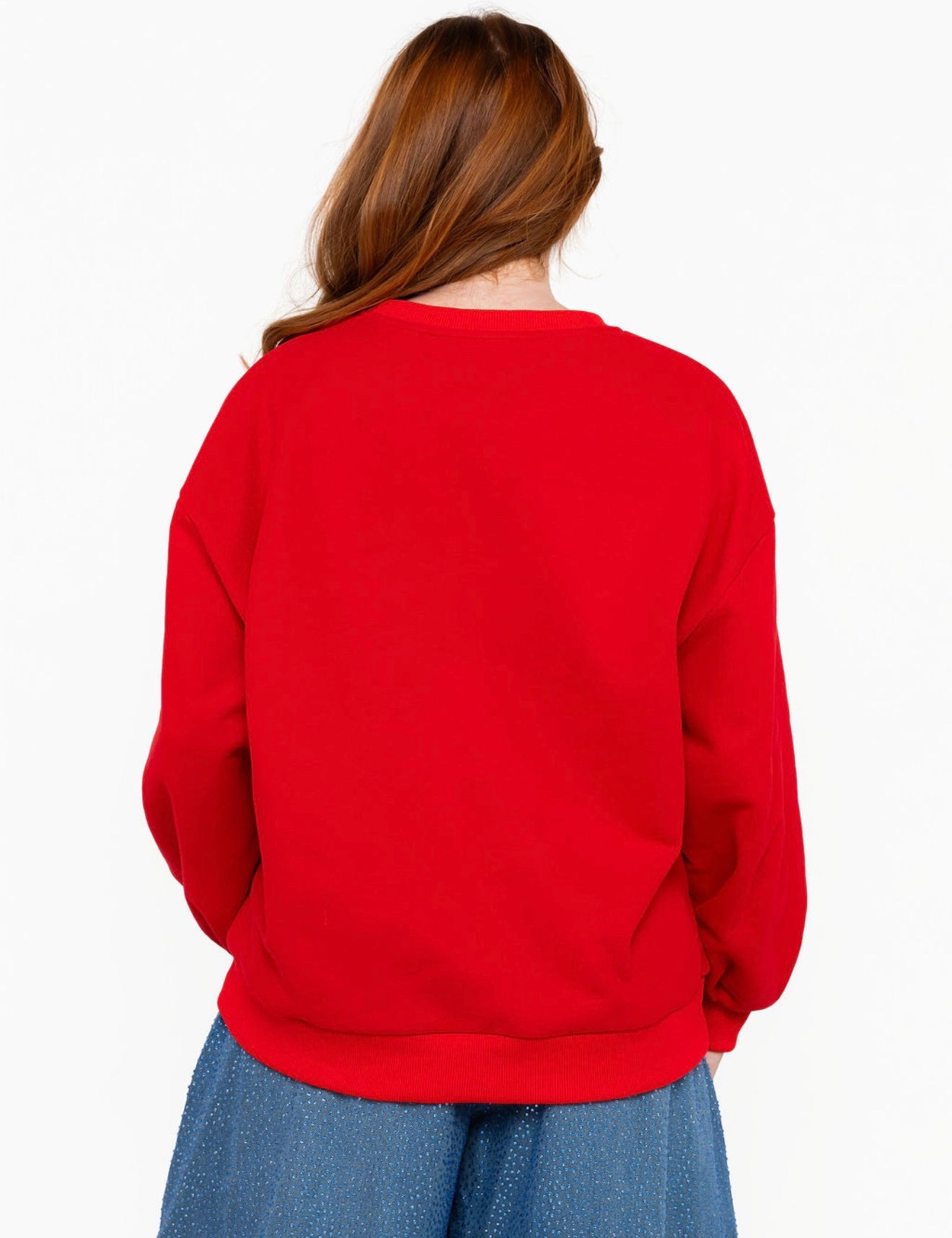 FRIENDS Red Holiday Armadillo Sweatshirt