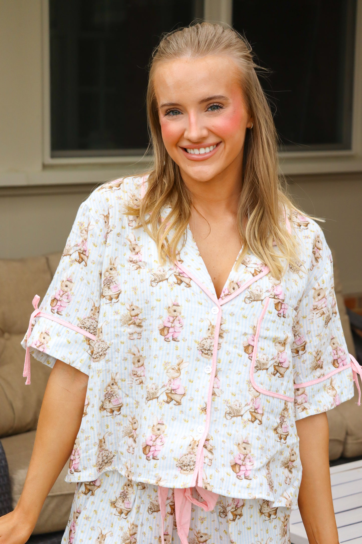 Bunnies and Bows Pj Set