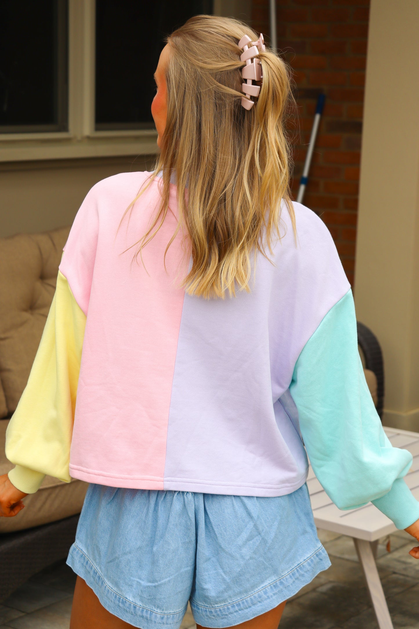 Easter Is For Jesus Cropped Sweatshirt