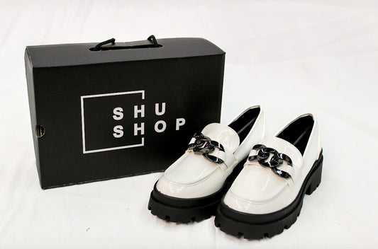 Black & White Loafers