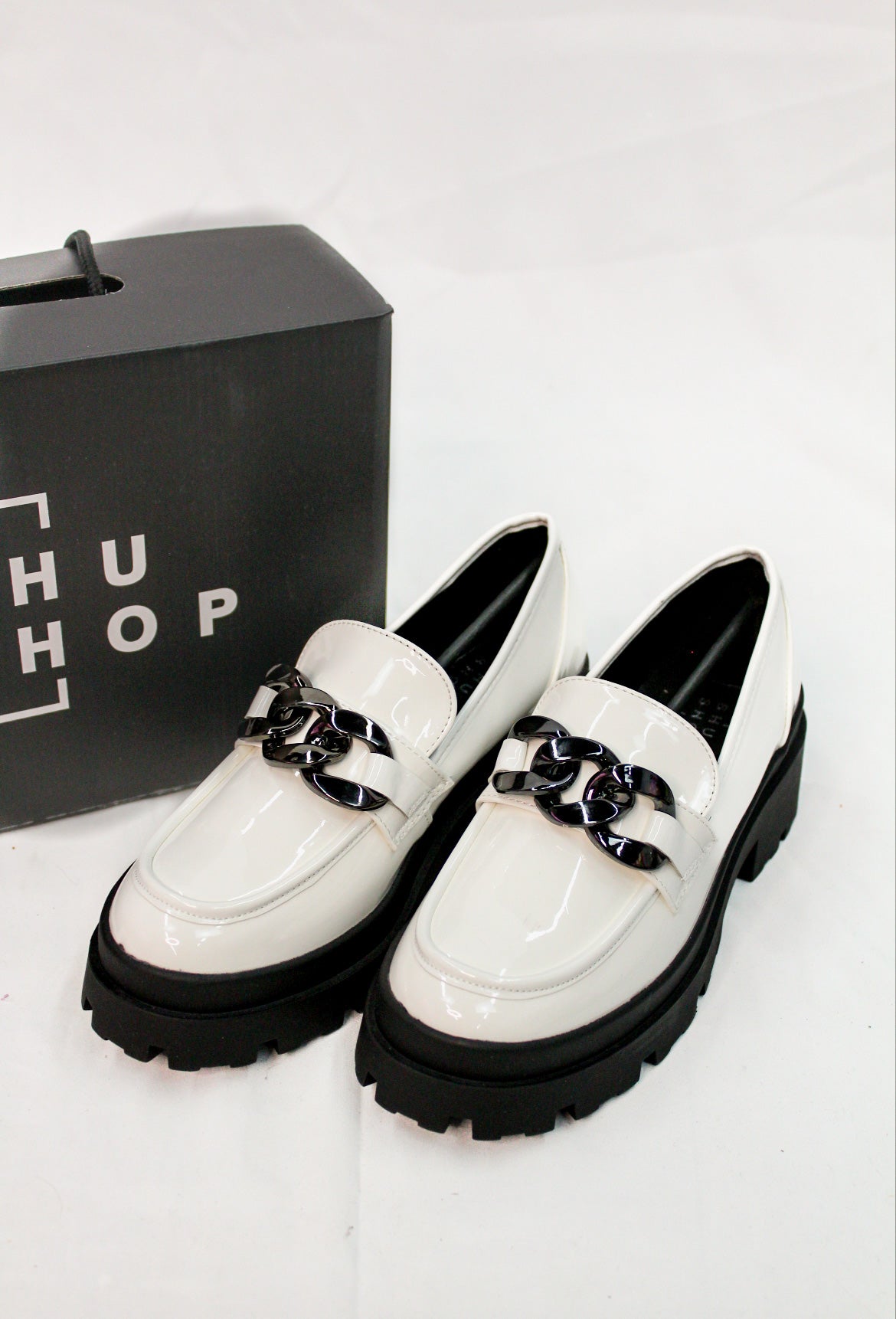Black & White Loafers
