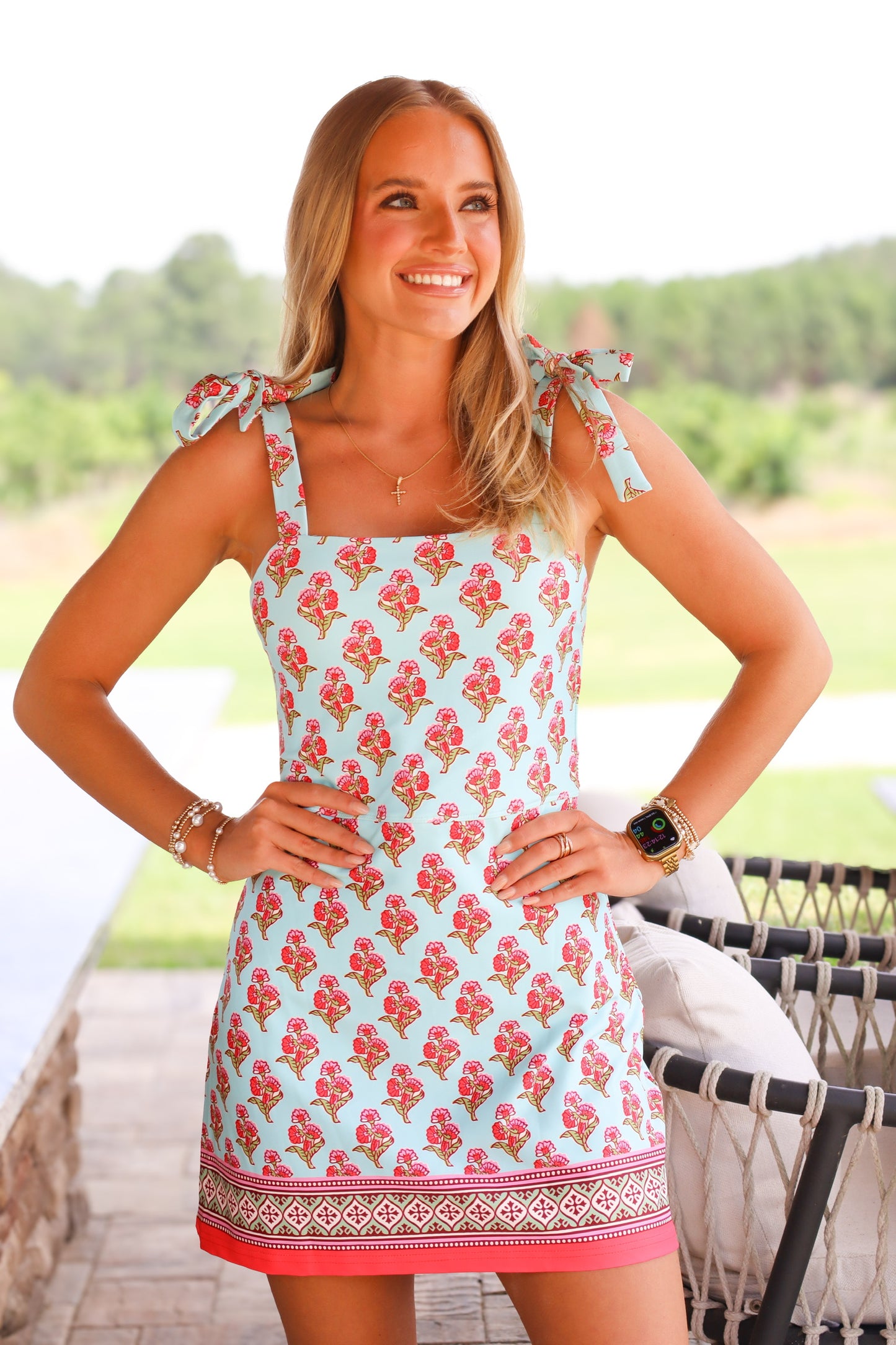 Fun Florals Athletic Dress