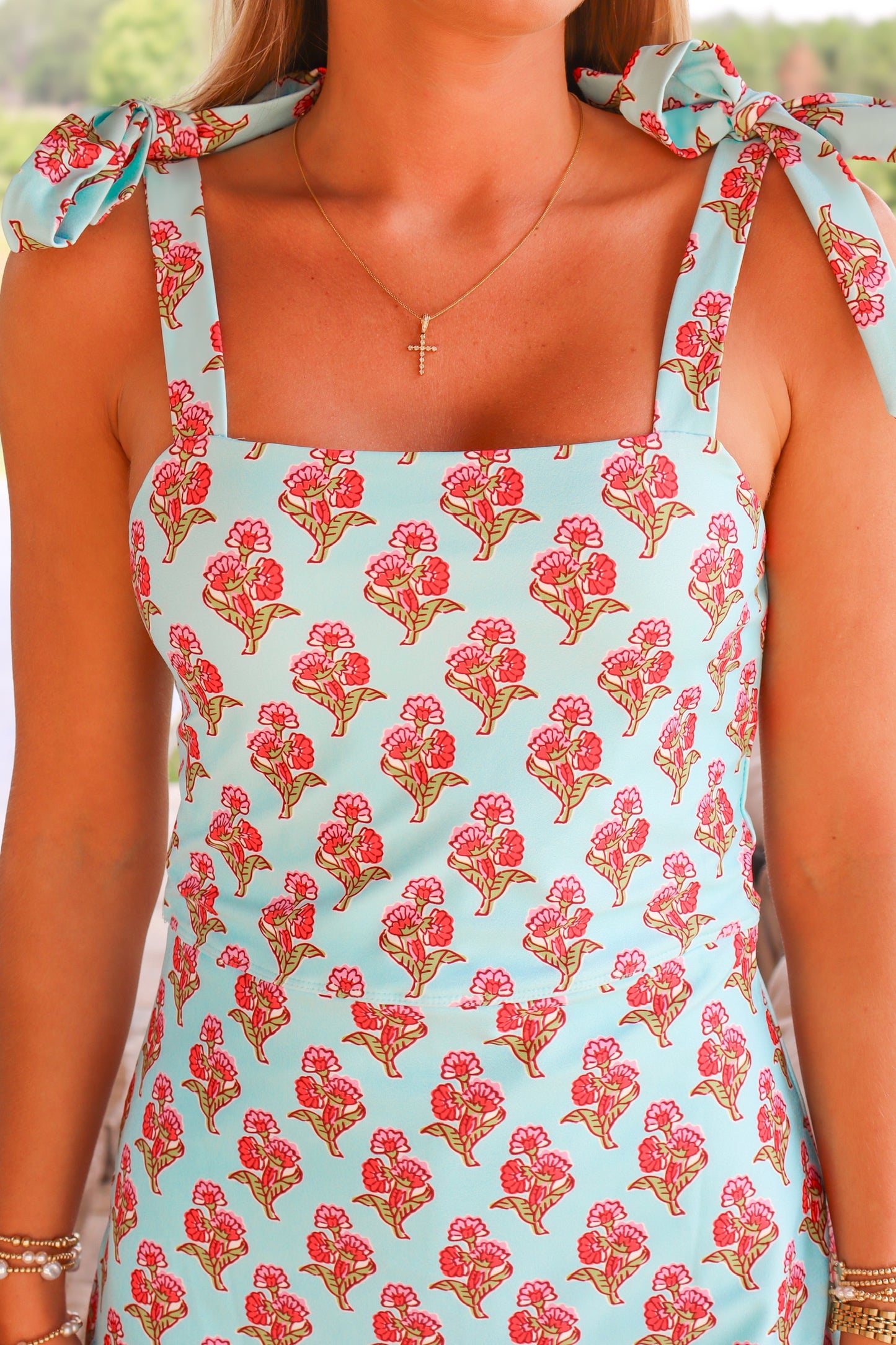 Fun Florals Athletic Dress