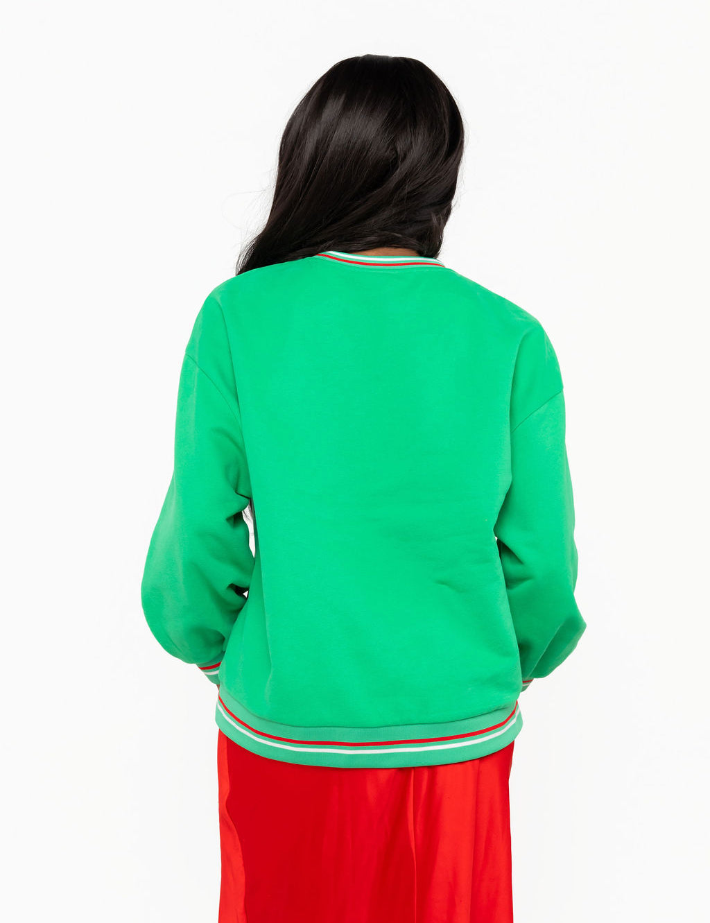 QOS Licensed Griswold Sequin Family Christmas Tree Sweatshirt