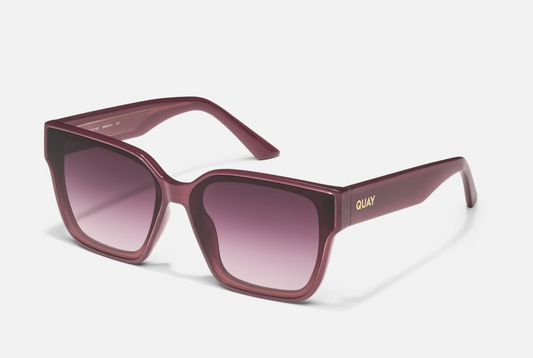 DRIVE IN PLUM- Quay Sunglasses