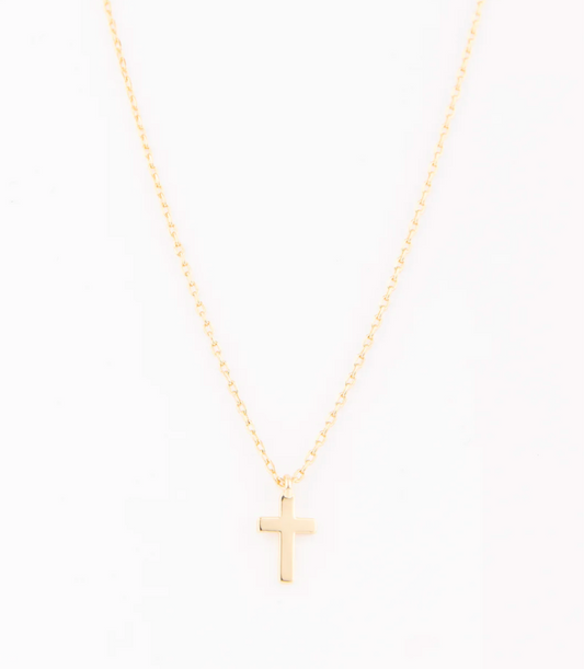 Gold Cross Necklace