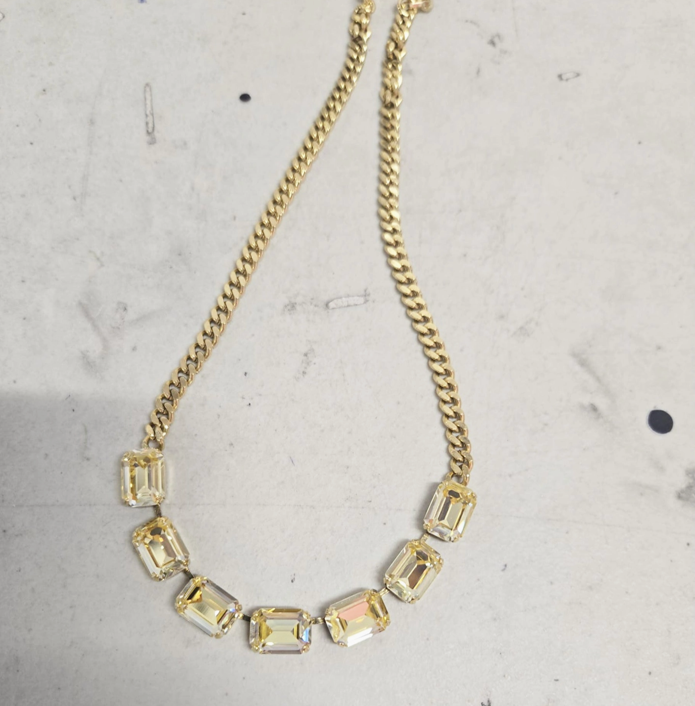 TOVA-Mini Jabari Lemon Necklace