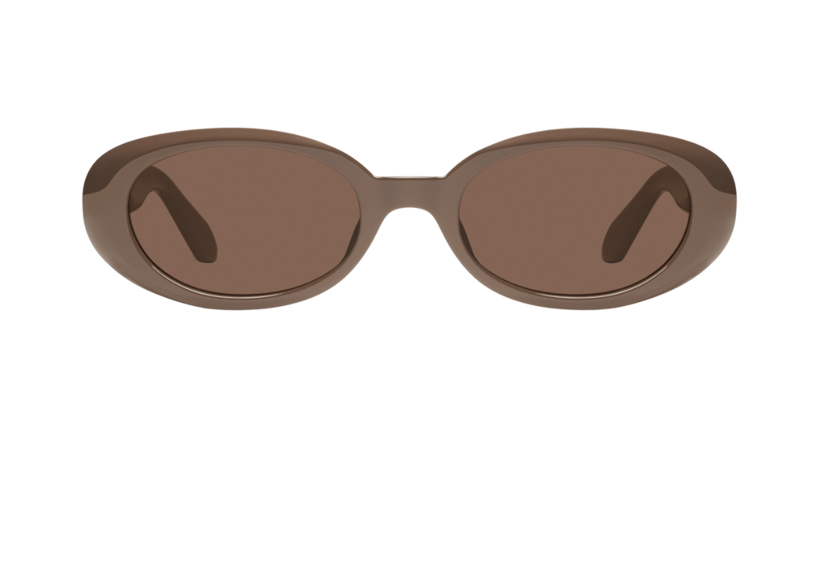 FELT CUTE Doe Brown- Quay Sunglasses