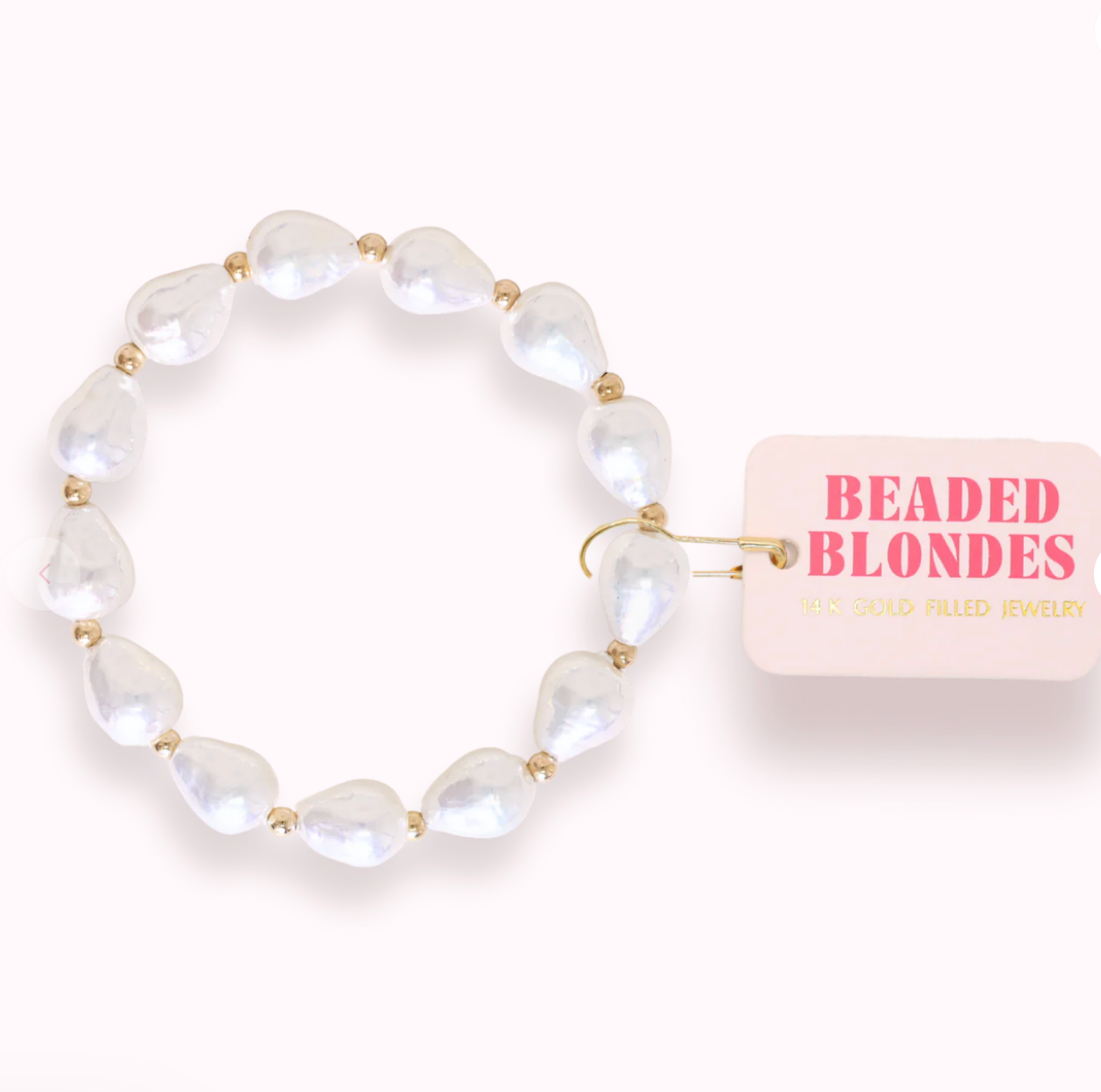 Saylor Pearl Bracelet- Beaded Blondes