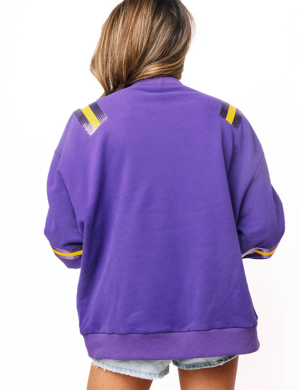 QOS Licensed LSU Mascot Image Sweatshirt