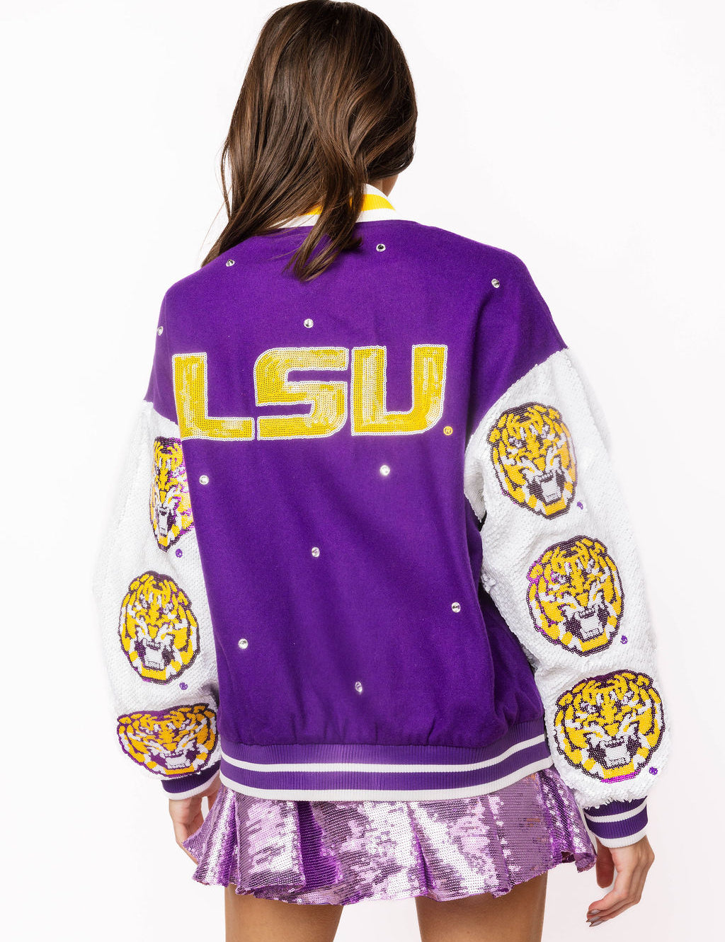 QOS Licensed LSU Bomber Jacket