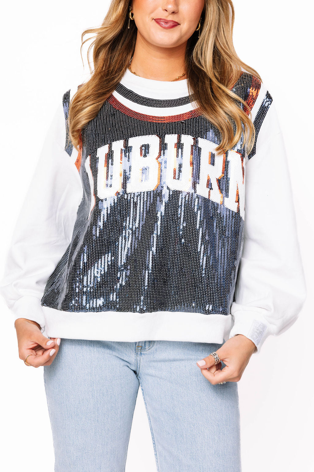 QOS Auburn Jersey Sweatshirt