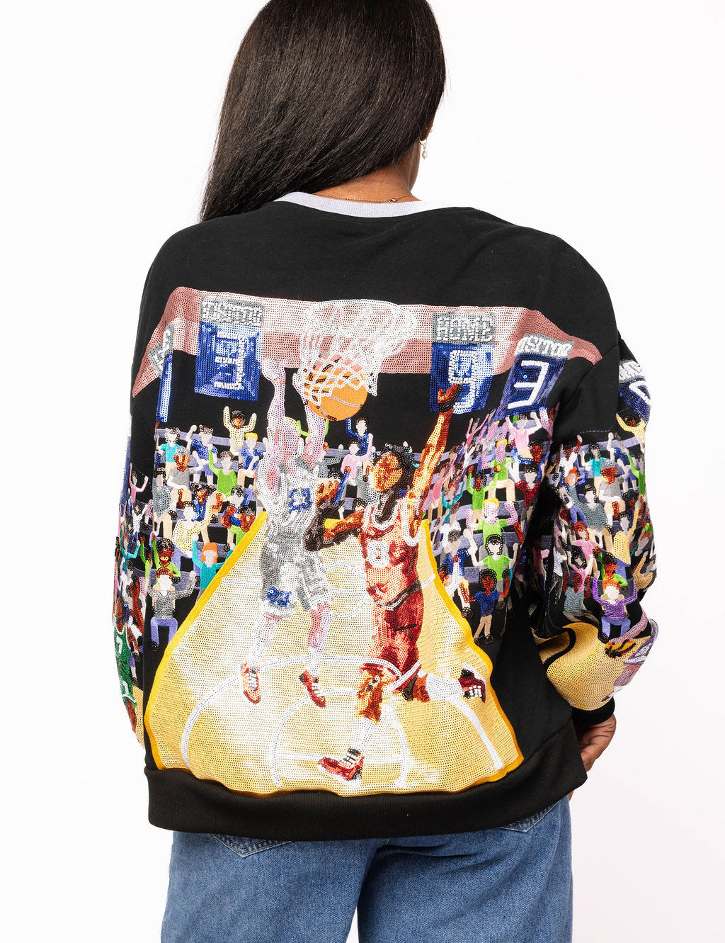 QOS Basketball Court Sweatshirt