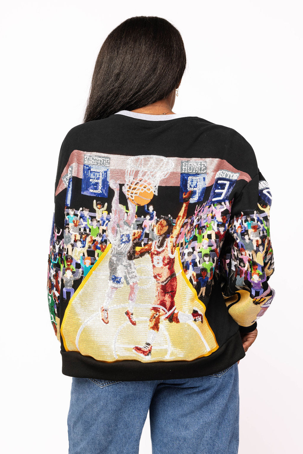 QOS Basketball Court Sweatshirt