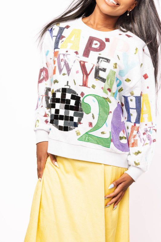 QOS Happy New Year Sweatshirt