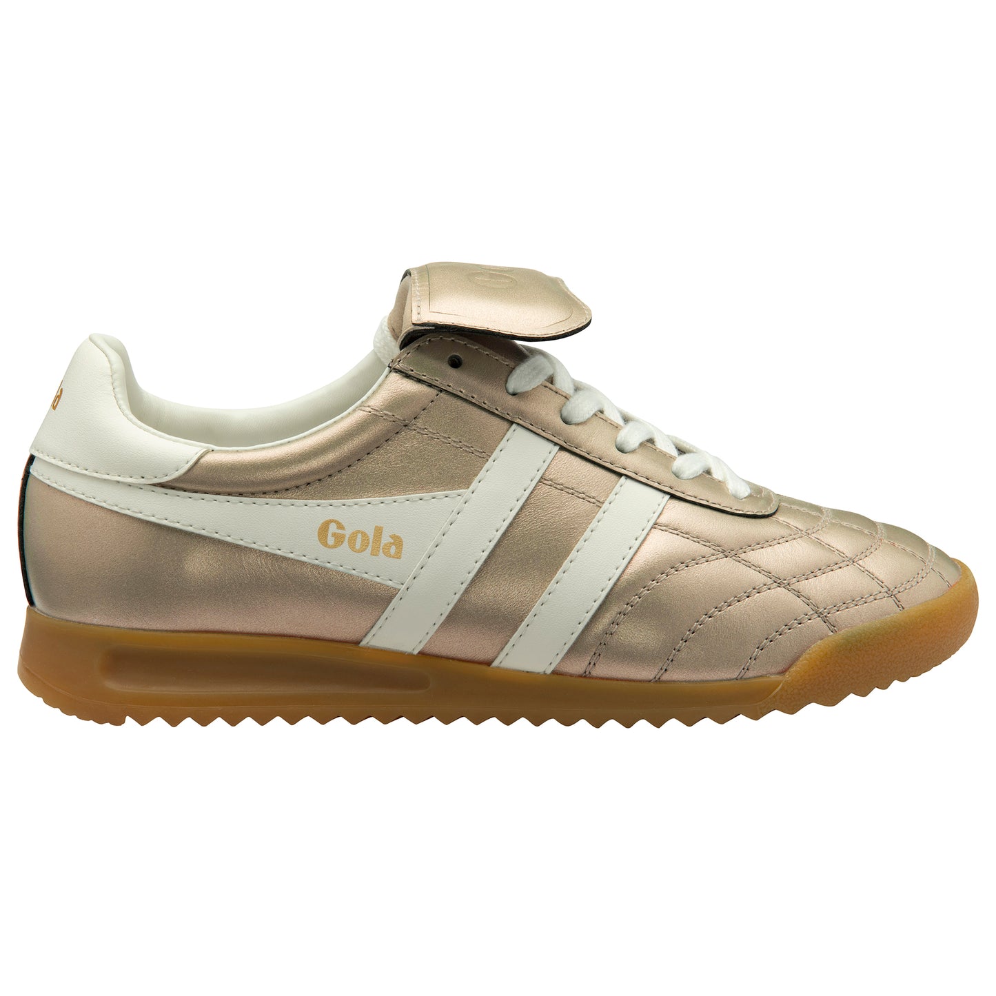 Gola Gold/White Stadium 86' Sahara Sneakers