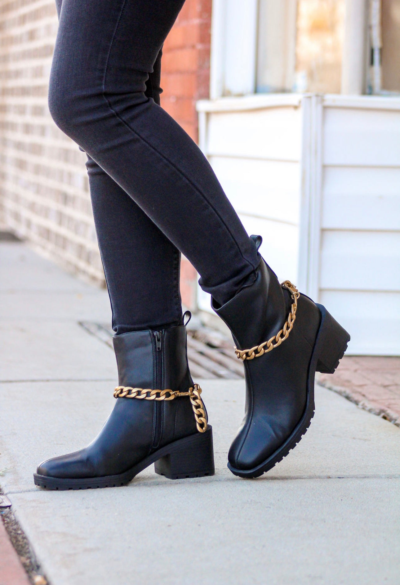 Chains For Days Booties